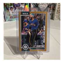 Topps 2026 J.P. Crawford Walk this WAY Serial #156/50 Seattle Mariners