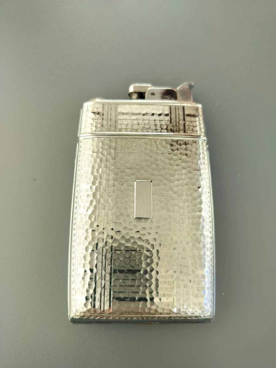 50年代 EVANS 卓上ライター ヴィンテージ 銀メッキ evans lighter products for sale | eBay UK