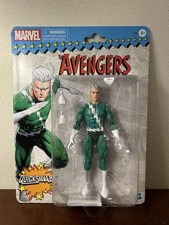 QUICKSILVER Hasbro Marvel Legends Green Retro 6  Figure New