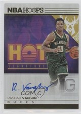 2016-17 Panini NBA Hoops Hot Signatures Rashad Vaughn #10 Auto 1h1