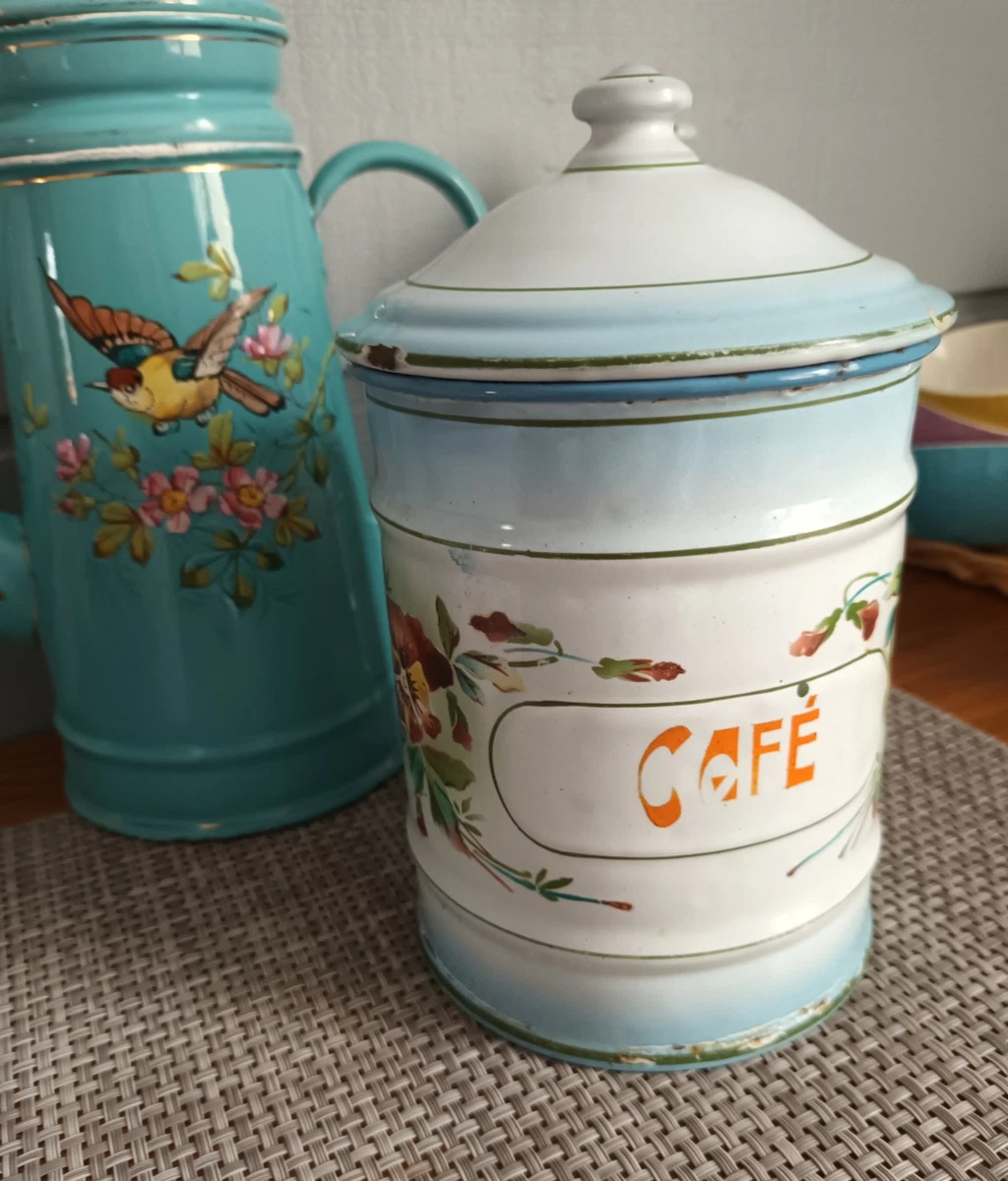 Magnifique Lot de 6 Pots À Épices signés le Grenier De Louise décoratif