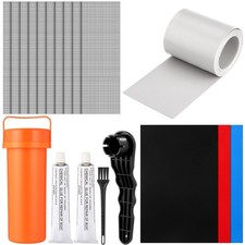 Inflatable Boat Repair Kit, 3 PVC Patch, Mesh, Tape, 2 30ml Glue, Raft, Kayak