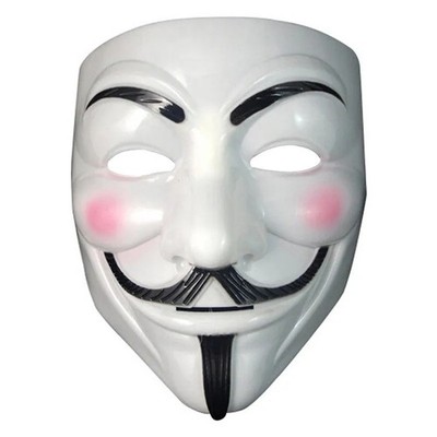 Anonyme Gesichtsmaske V for Vendetta Guy Fawkes Halloween Party Cosplay Requisiten