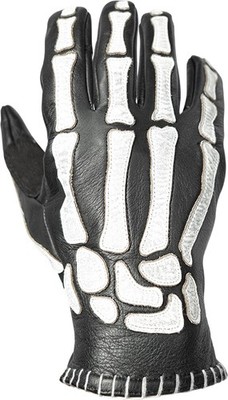John Doe Skeletor Motorrad Handschuhe, XS