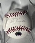 Barry Bonds Autographed MLB Baseball 25- Barry Bonds COA SF Giants