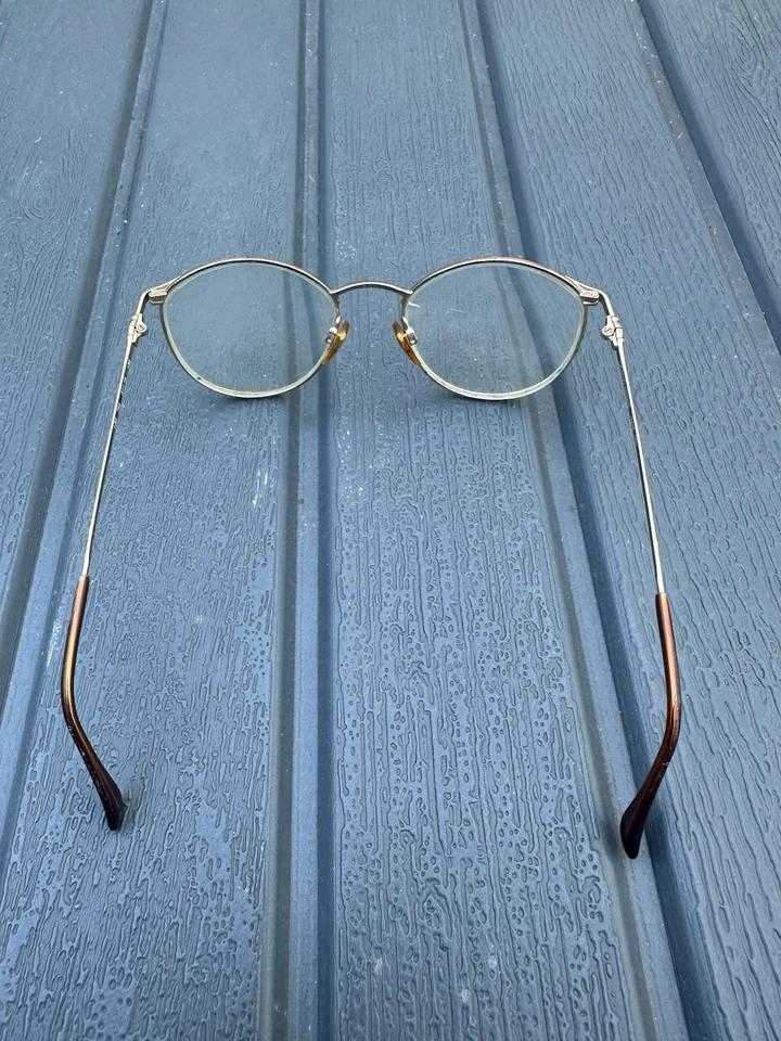 Giorgio Armani 132 759 круглый очки ОПРАВЫ только 51 [] 19-135 золотой черепаховый - Изображение 2 из 4