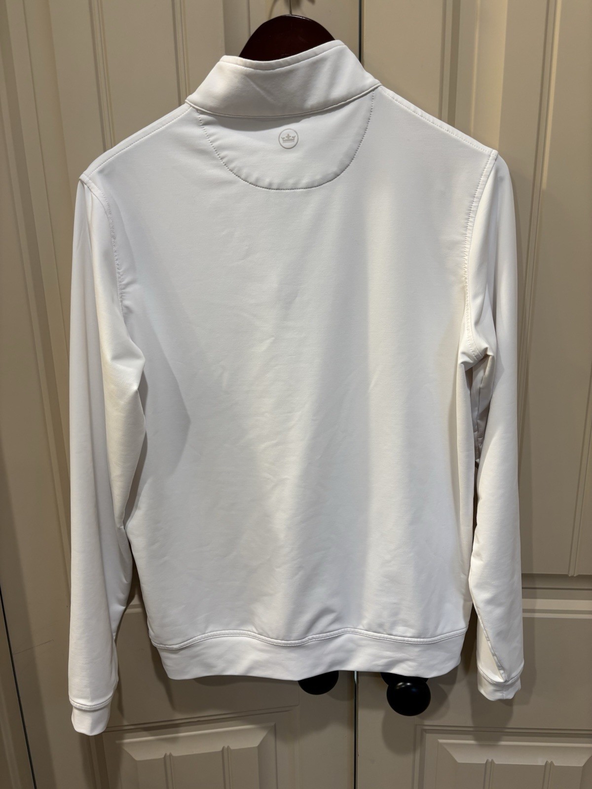 Peter Millar White Perth Performance Quarter Zip … - image 2