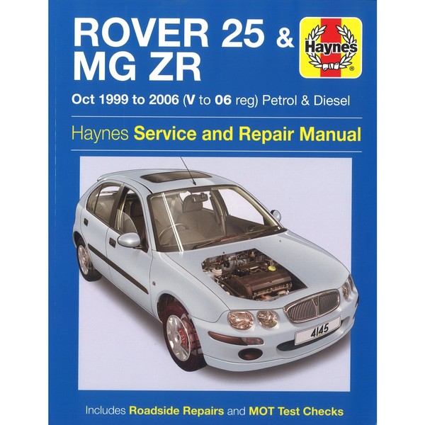 Rover 625 & Mg Zr Okt.1999-2006 1120Cc 1396Cc 1589Cc Reparaturhandbuch Haynes-image