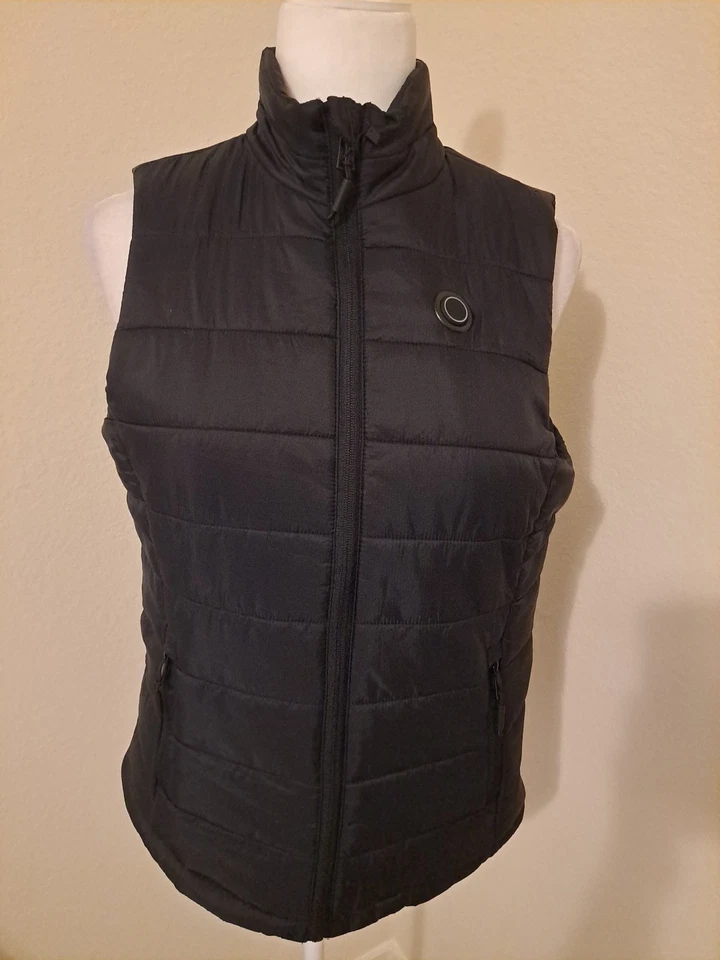 Chaleco térmico negro talla M PKTS delantero nuevo con etiquetas Foto 2 de 4