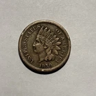1859 Indian Head Copper-Nickel Cent-Full Liberty- Very Good-Harder Date