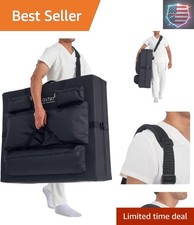 Universal Black Massage Table Carry Case for 25" to 32" Tables with 5 Pockets