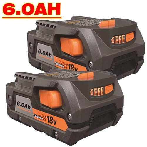 1~6PACK For Ridgid R840087 8.0Ah Lithium Battery 18V 18Volt R840085 Power Tools - Picture 16 of 26
