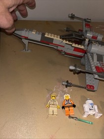LEGO 7140 - Star Wars - X-wing Fighter - 1999 - NO BOX or Instructions Read!!!
