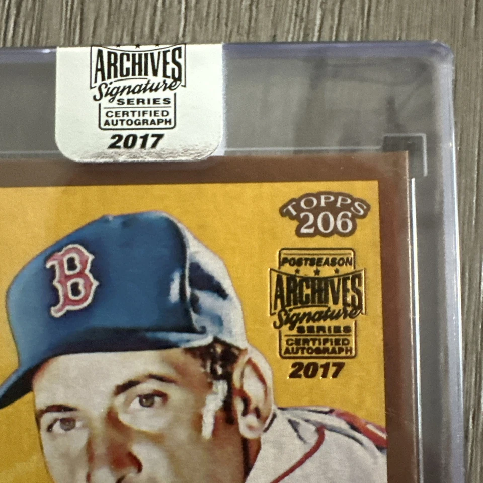 John Smoltz 2017 Topps 206 Postseason Archives Signature 1/1 - Image 4 of 4