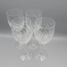 Mikasa Crystal ENGLISH GARDEN Water Goblets - Set of Four