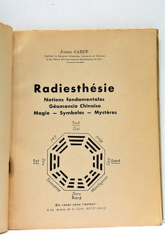 GARDE RADIESTHÉSIE AUCH 1953