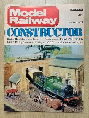 Modelleisenbahn Konstrukteur Magazin Ausgabe Januar 1975, extrem guter Zustand