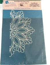 New! Quilt Marking Stencil by Full Line Stencil: #30564 Feather Dolly 14"