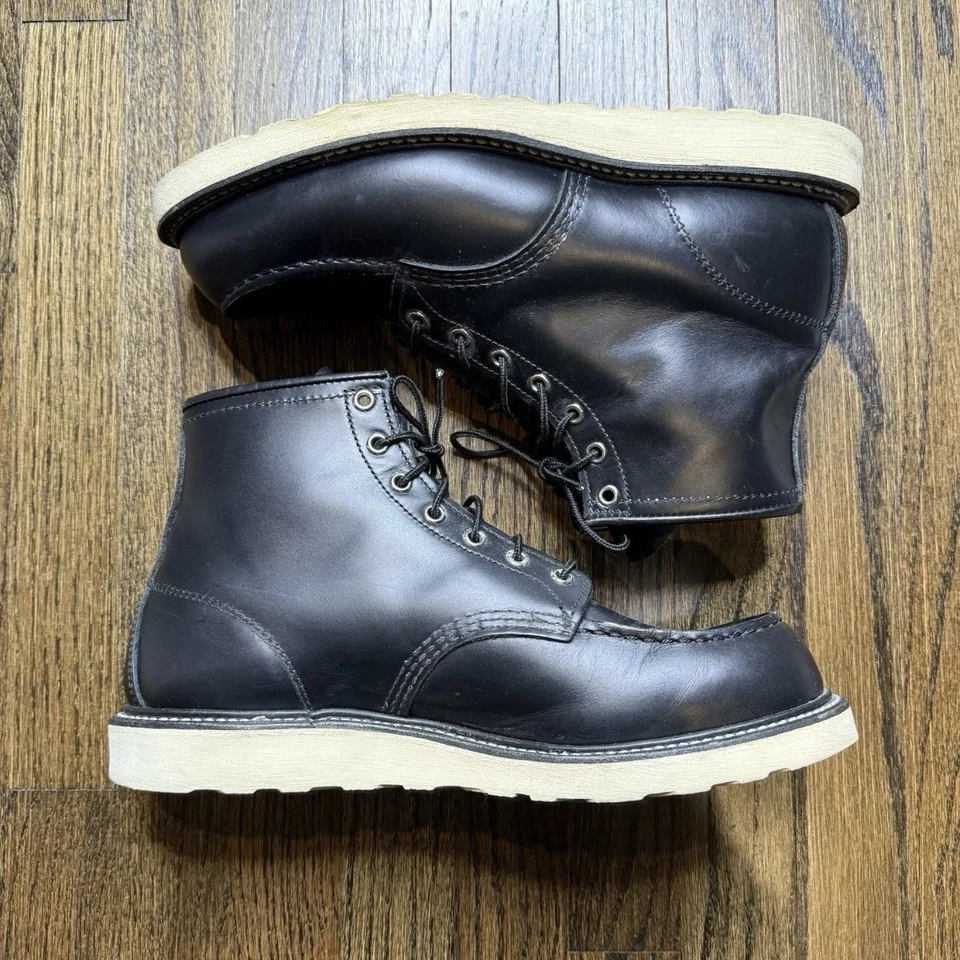 Super Rare Red Wing Fragment Collab Classic Moc Toe Workwear Boots No Box - Image 2 of 4