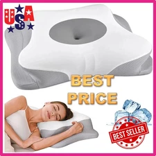 Cervical Pillow for Neck Pain Relief,Orthopedic Neck Support Pillow for Side