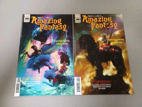 AMAZING FANTASY #2 And 4 CVR A (2021 MARVEL COMICS) 2 ISSUE LOT