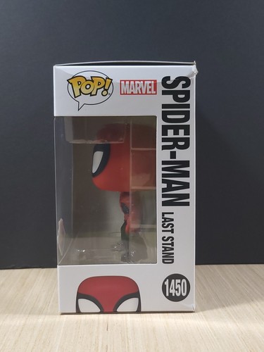 Funko Pop! Marvel - Spider-Man Last Stand Preview Exclusive #1450 + Protector - Picture 2 of 6