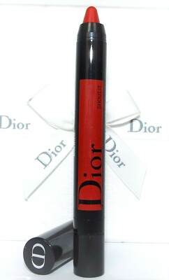 DIOR Rouge Graphist Intense Colour Lipstick Pencil 999 Shout It New