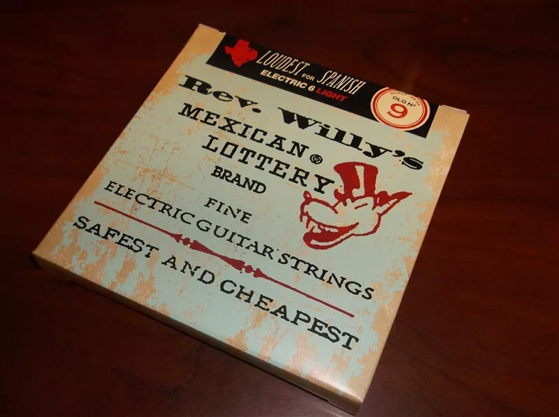 Dunlop reverend willy's electric on sale guitar strings