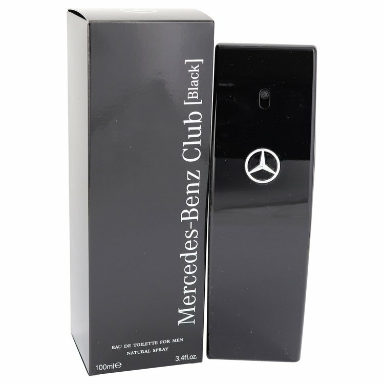 Mercedes Benz Club Black by Mercedes Benz Eau De Toilette Spray 3.4 oz Men