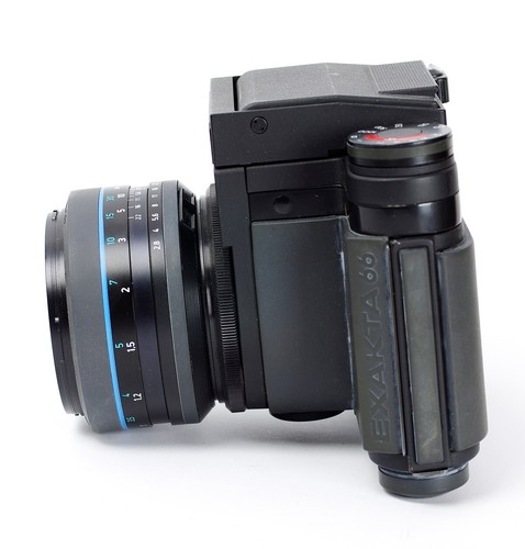 Exakta 66 Mod.2 mit Objektiv Schneider Kreuznach Xenotar E 2,8/80mm Multicoating S - Bild 4 von 24
