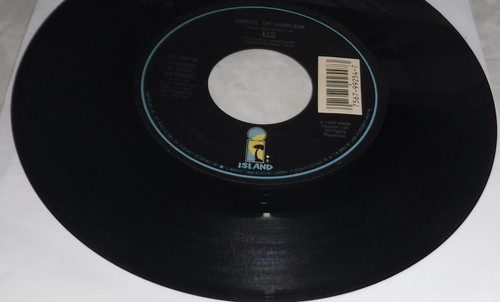 U2 Angel Of Harlem & A Room At The Heartbreak Hotel 45RPM VG+ - Picture 2 of 2