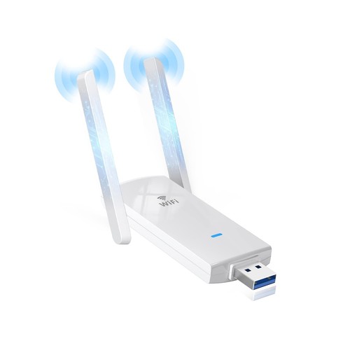 USB WiFi Adapter 1300Mbps Dual Band 2.4G/5G Wireless Dongle USB 3.0 Network - Picture 2 of 3