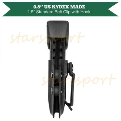 Étui De Transport Pour Chargeur Pistolet - IWB/OWB - Compatible Glock 17/19/26 Etc. - Neuf