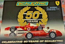 Scalextric C2782A FERRARI Twin Pack 50 Years Set 1/32 Scale  Slot Car NEW