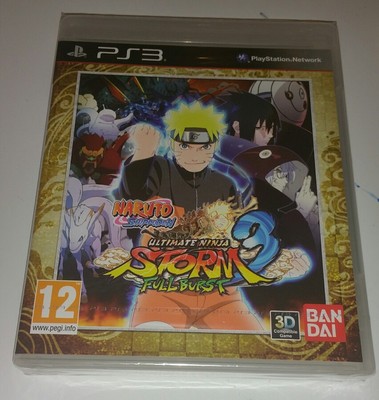 Naruto Ultimate Ninja Storm 3 Full Burst PS3 Neu Sealed PAL Sony PlayStation 3