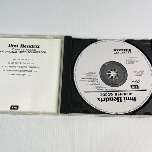 JIMI HENDRIX - Johnny B. Goode Video Soundtrack CD 1986 Capitol - Picture 3 of 4