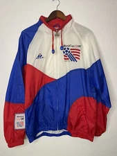 Vintage Apex One 1994 World Cup USA Windbreaker Jacket Size Large