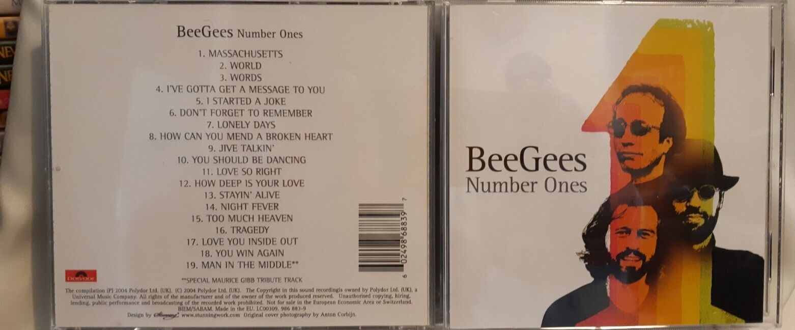 THE BEE GEES - NUMBER ONES CD