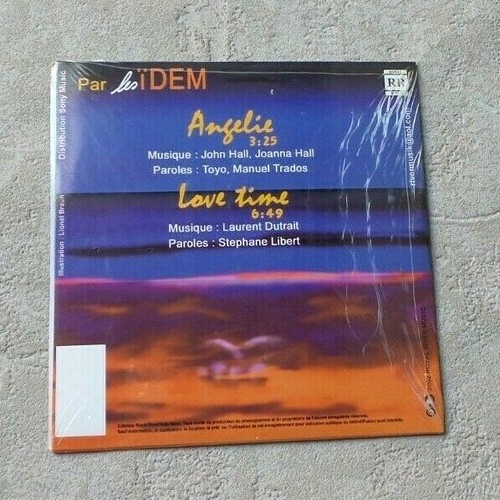 CD AUDIO MUSIQUE / LES ÏDEM "ANGELIE" CD SINGLE PROMO 2T 2000 NEUF - Imagen 2 de 2