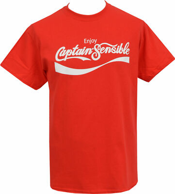CAPTAIN SENSIBLE Mens Punk T-Shirt THE DAMNED Punk Rock