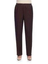 Alfred Dunner Classic Pull On Pants Medium Length 09101