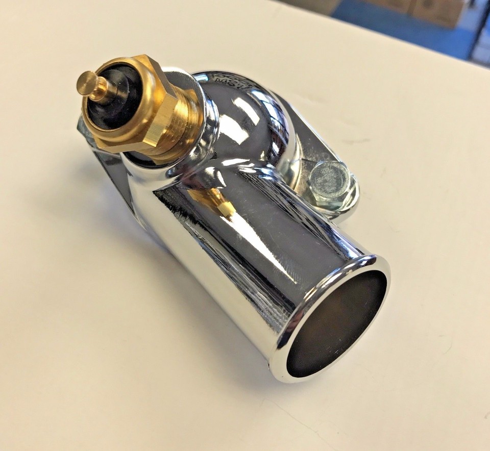 chevy thermostat Water Neck Housing BBC SBC WITH TEMP Port & Sending ...