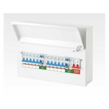 Image of Consumer Unit 16 Way Split Load c/w 100A Main Switch/2x63A 30mA RCD +10MCB’s