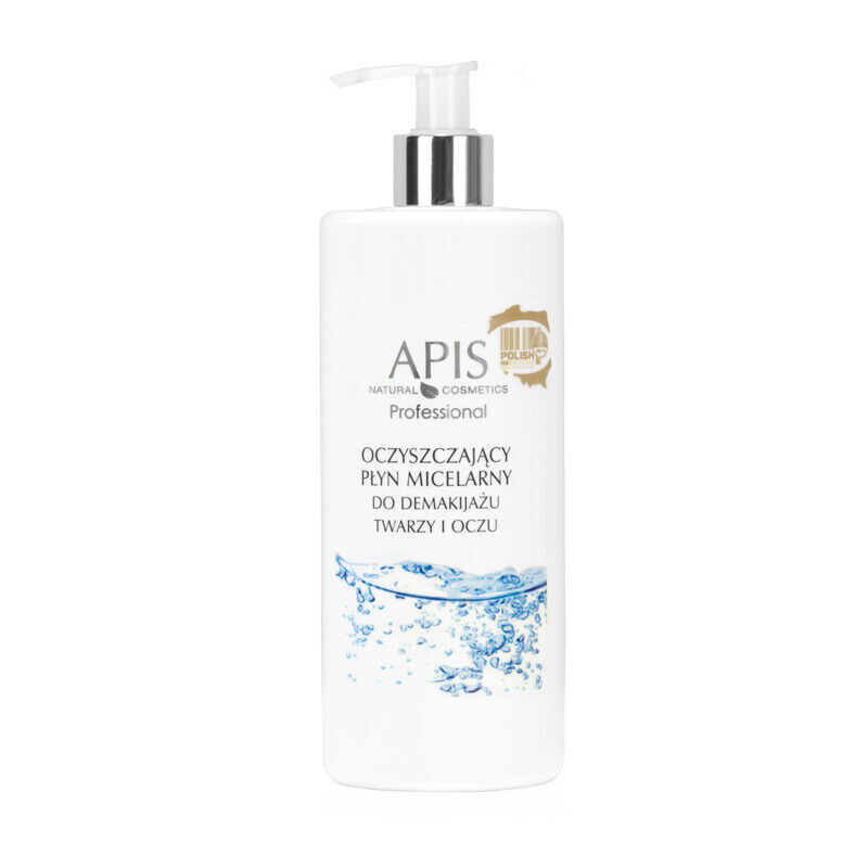 APIS Liquido Micellare Detergente per il trucco viso e occhi 500ml