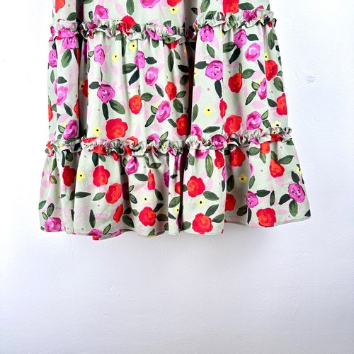 TCEC Floral Pullover Easy Breezy Floral Mini Dress Lined Size S EUC - Picture 12 of 17