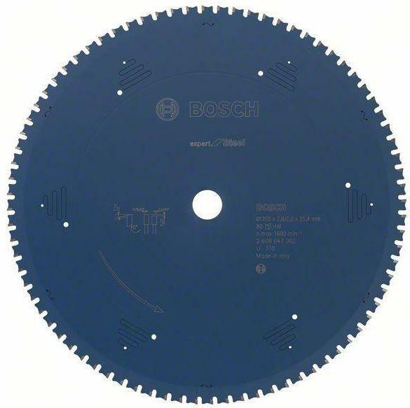 Bosch Professional Circ.Saw Blade Expert Steel 254x25.4x2.6mm,60T 2608643059