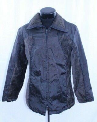 Yamaha Outerwear M Jacket Coat Over Woman Ladies Corduroy Snowmobile Full Zip 