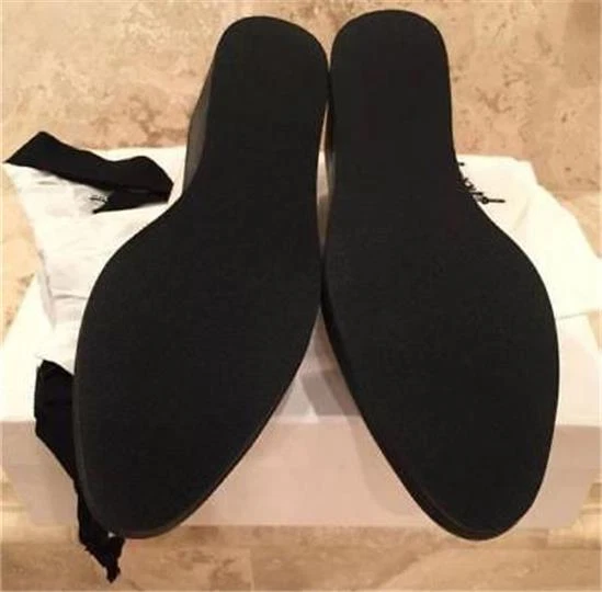 3.1 Phillip Lim NIB Shoes White Canvas w/ Black Sole  Size 38.5 $450 - Image 4 of 4