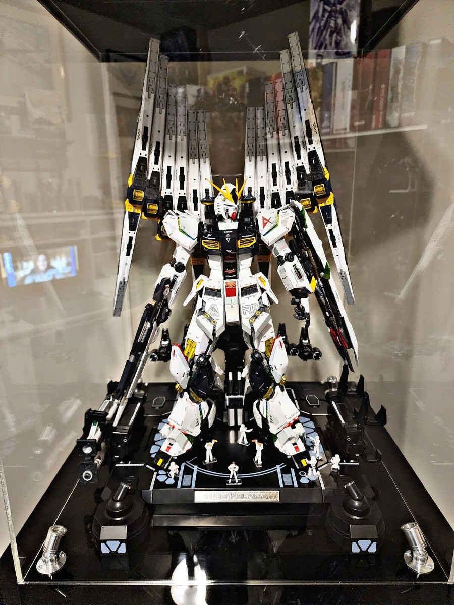ルーク カンティーナバンド、ヌート・ガンレイ RG RX-93ff Nu Gundam [Gundam Side-F Ver.] [Damaged Box