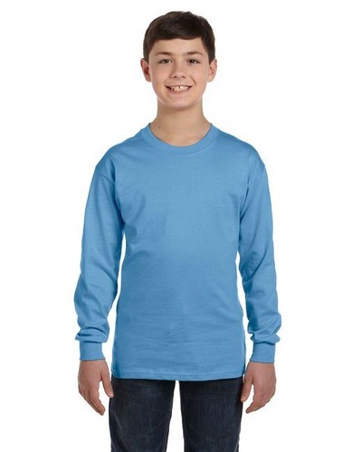Gildan Youth Heavy Cotton? Long-Sleeve T-Shirt G540B - Picture 3 of 12